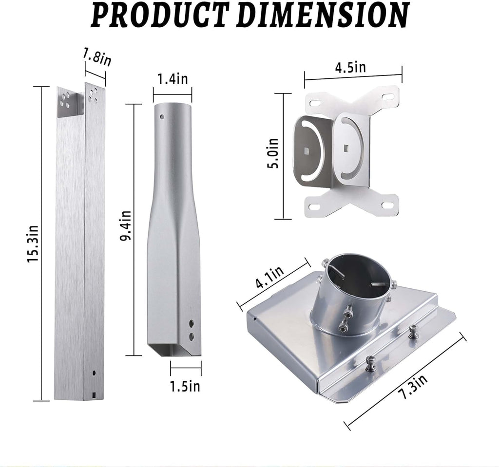 Adjustable Mount Kit for Starlink Gen 3 Standard Dish Antenna Z664