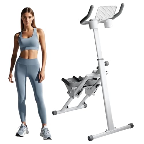 Folding Vertical Climber Exercise Stepper with Handle H934