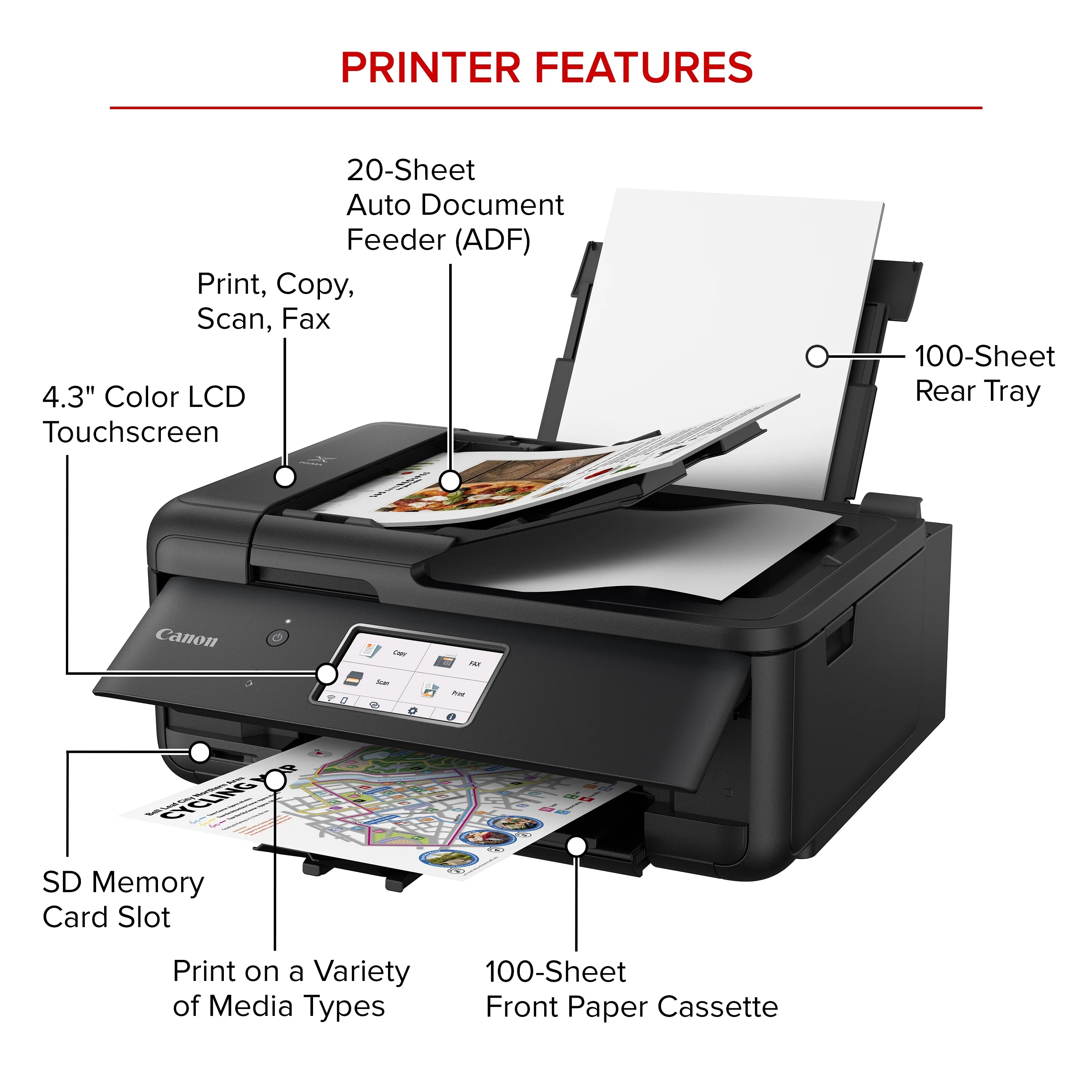 Wireless Inkjet All-In-One Printer P3707