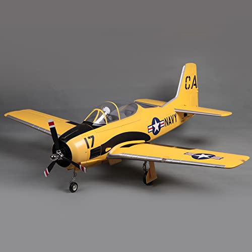 Yellow 1400mm Wingspan RC Airplane PNP E382938