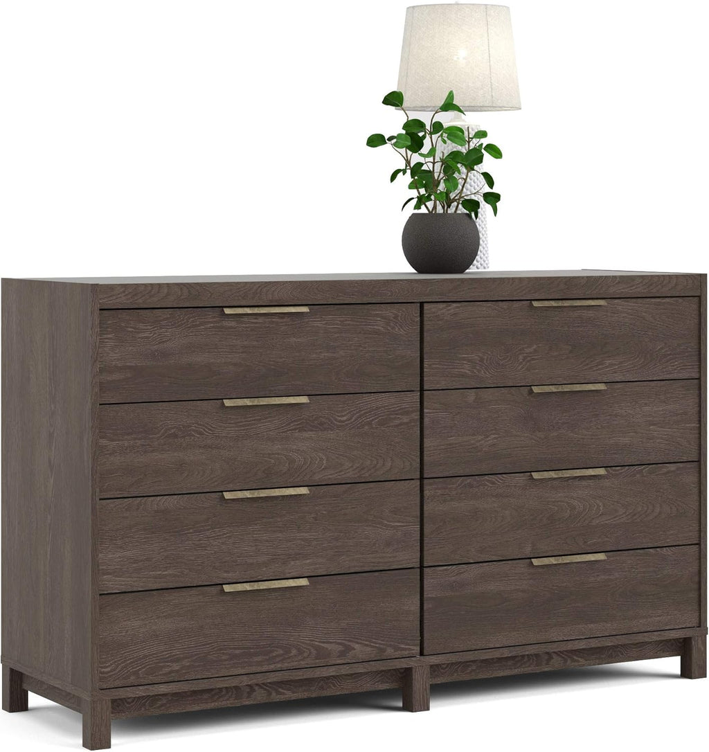 8 Drawer Double Dresser Dark Chocolate N98213