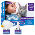 Cat Calming Diffuser Kit with 1 Diffuser + 2 Refill 48ml Vial O852