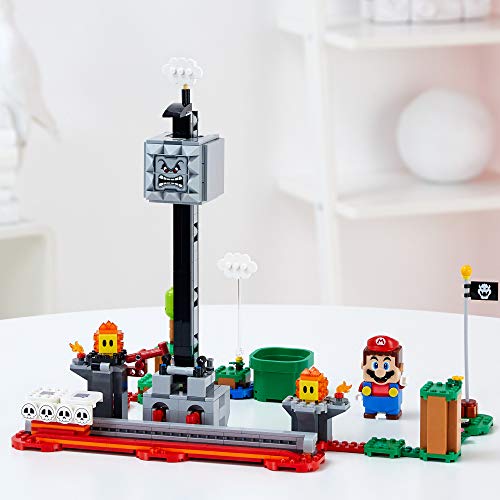LEGO Super Mario Thwomp Drop Expansion Set 71376 Building Kit (393 Pieces) O1270