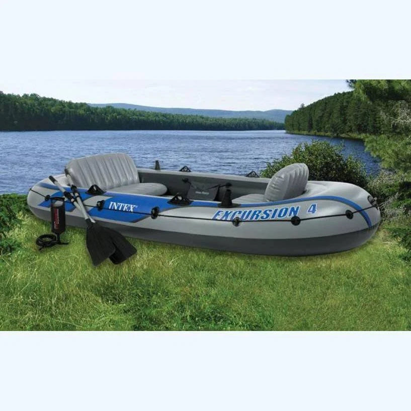 Inflatable Rafting Boat Set with 2 Oars N492096