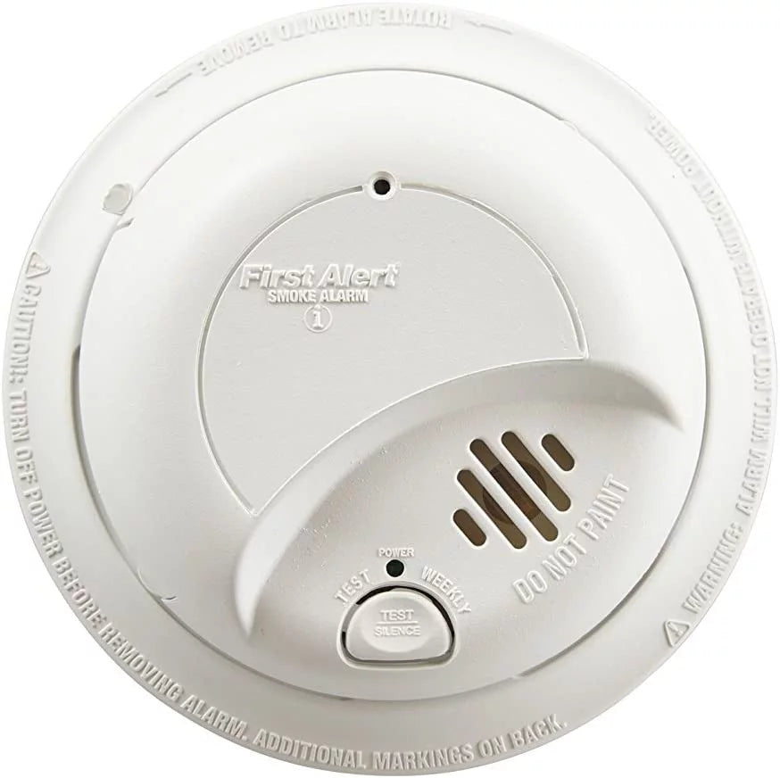6 Pack Hardwired Smoke Alarm with Battery Backup M995