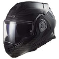 Matte Black Carbon Fiber Modular Helmet D9011
