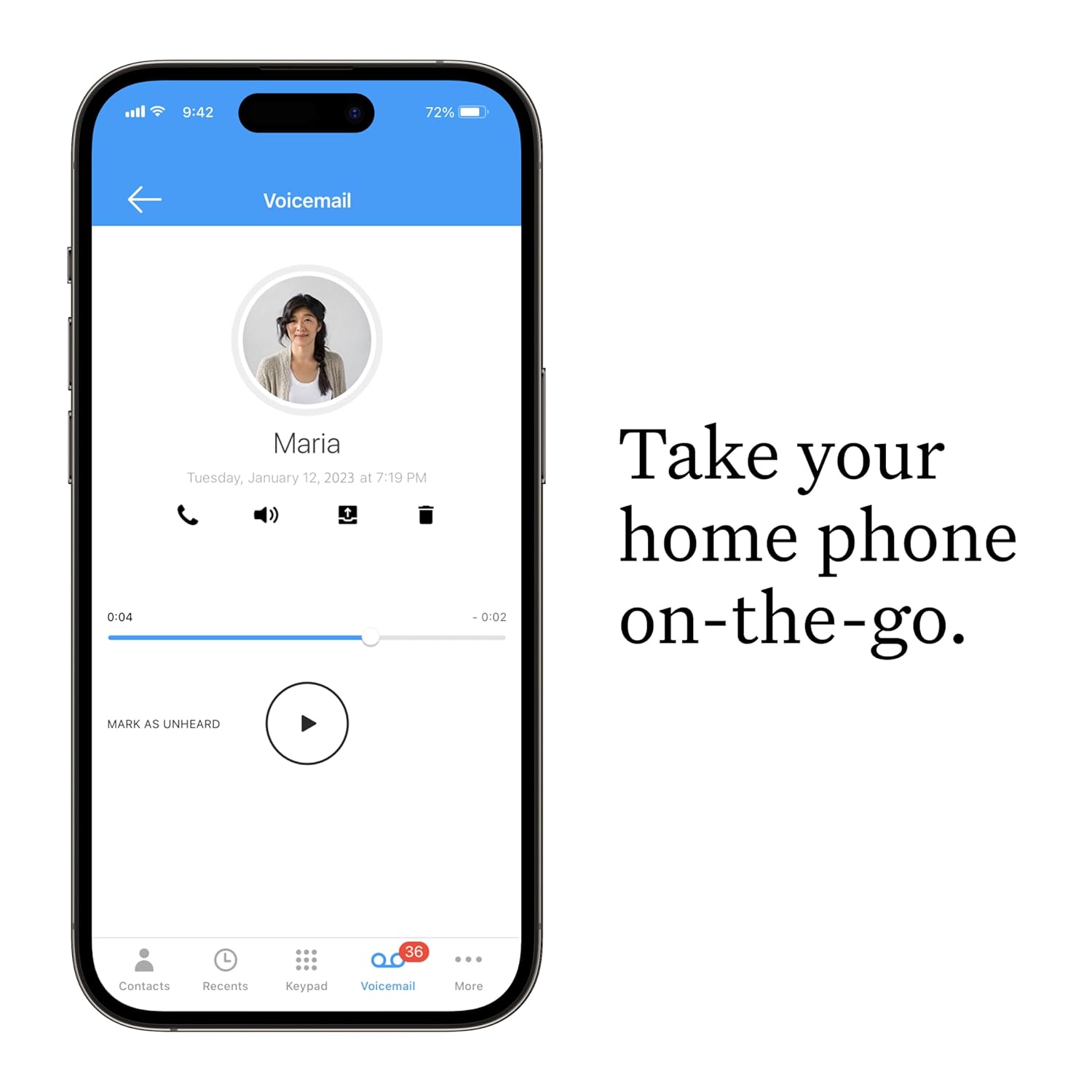 HD3 Cordless Handset with Caller-ID O954065