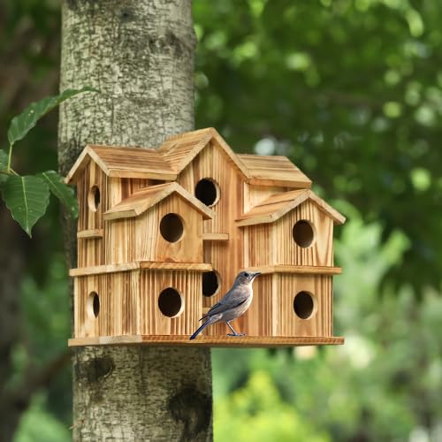 10 Hole Large Bird House J8472