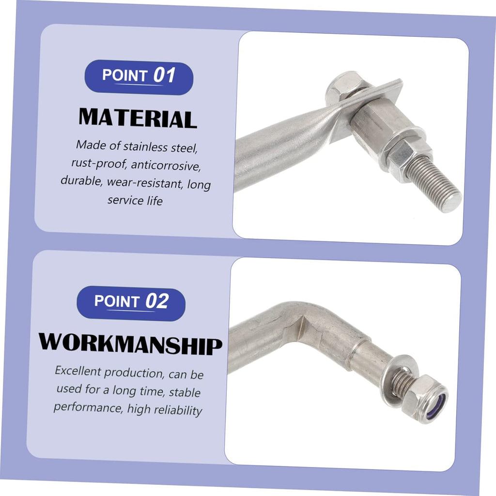 Stainless Steel Steering Lever for Marine Boat Outboard Motor U4965