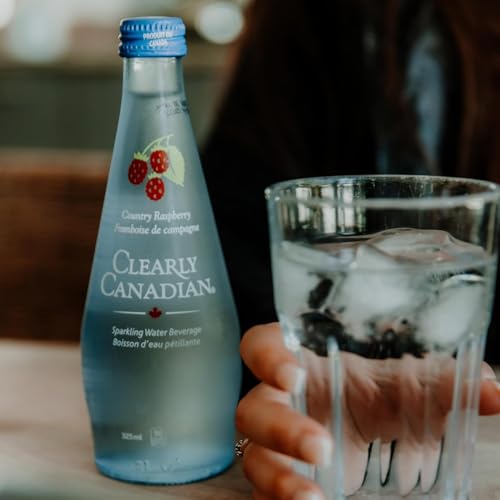 Clearly Canadian Mountain Blackberry Sparkling Water, 11 Fl Oz Q467