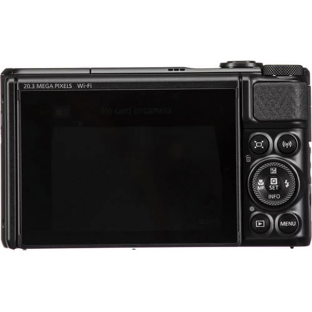Black Digital Camera with 64 GB Memory Card H241