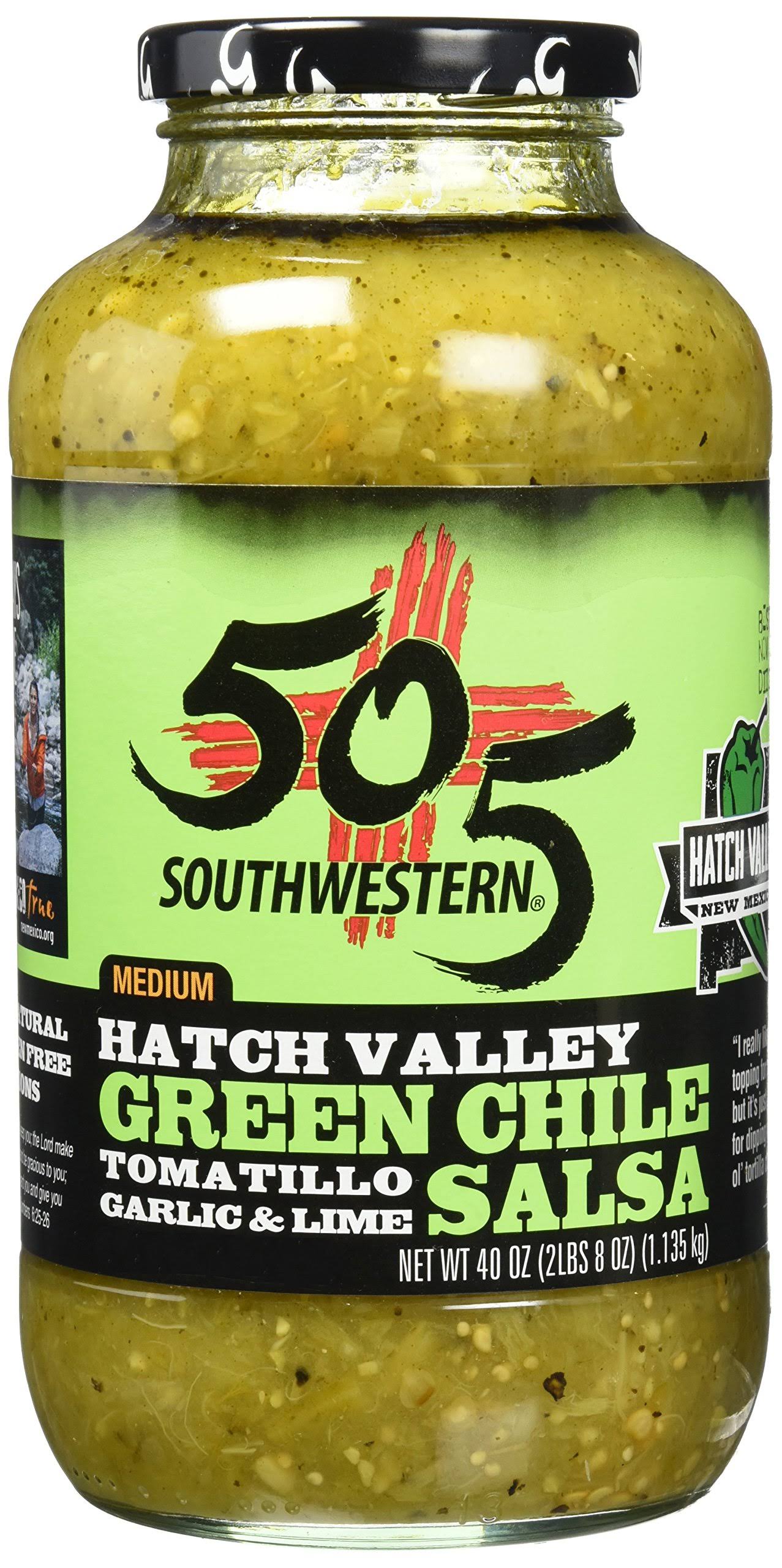 Southwestern Hatch Valley Green Chile Salsa 40 oz N176784