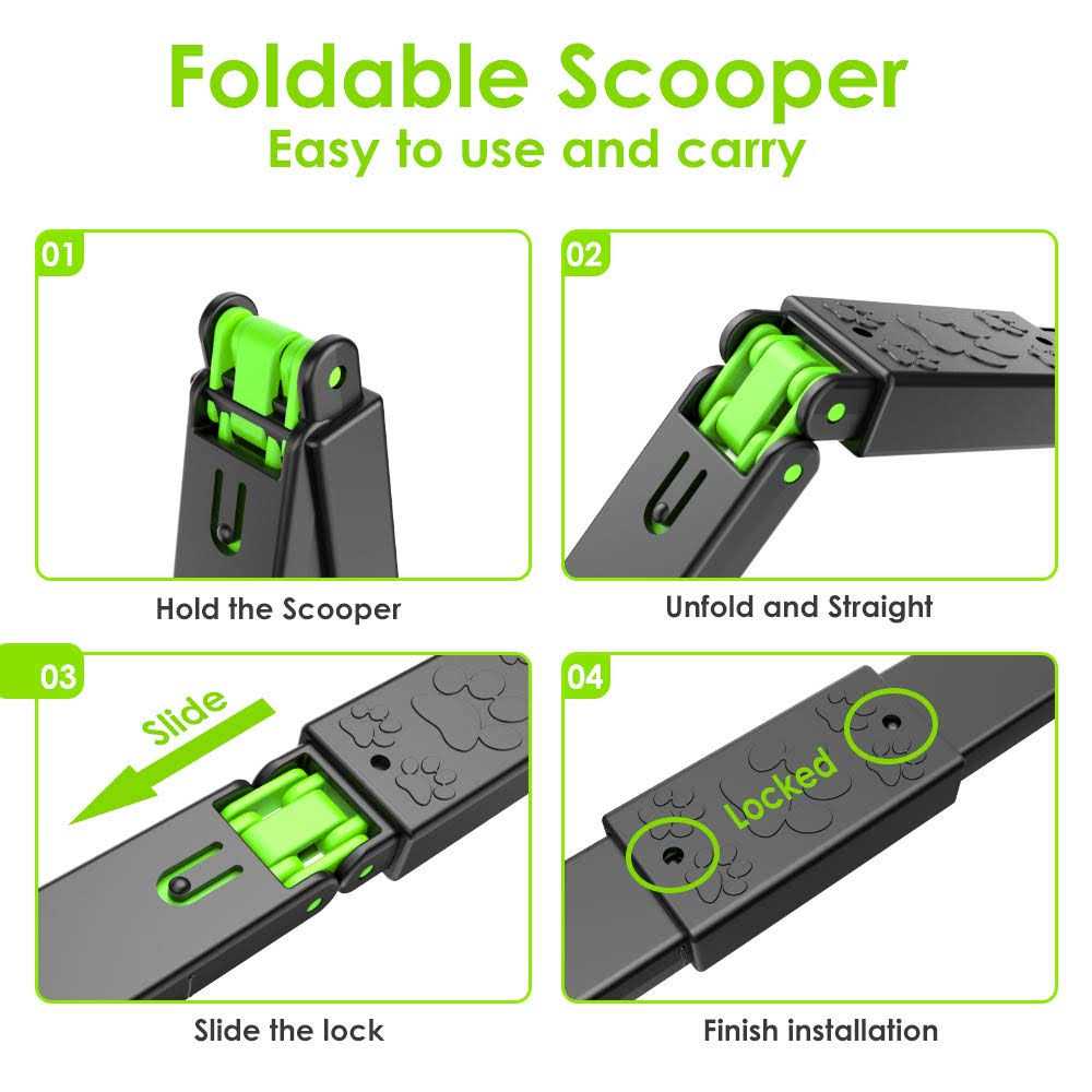 33 Long Handle Pet Pooper Scooper Z7073