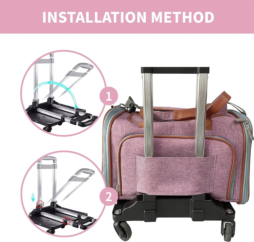 Spinner Wheelbase Luggage Cart J5402
