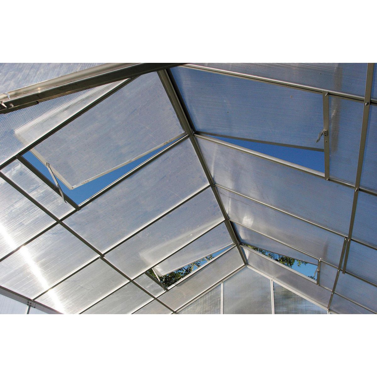 10 ft. x 12 ft. Greenhouse with 4 Vents V646