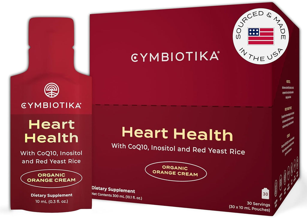Heart Health Supplement with CoQ10, Red Yeast Rice & Inositol, 30 Pack X45399