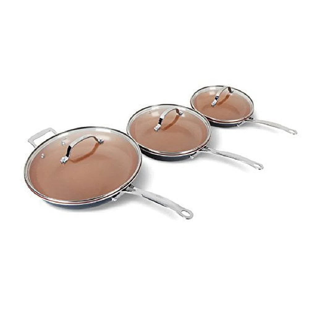12.5" Square Tempered Glass Frying Pan Lid J211952