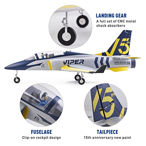 70mm Viper V2 EDF Navy Blue RC Airplanes PNP Q10803