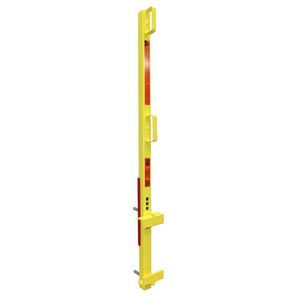 Yellow Non-Penetrating Guardrail Clamp for Stairs X3189
