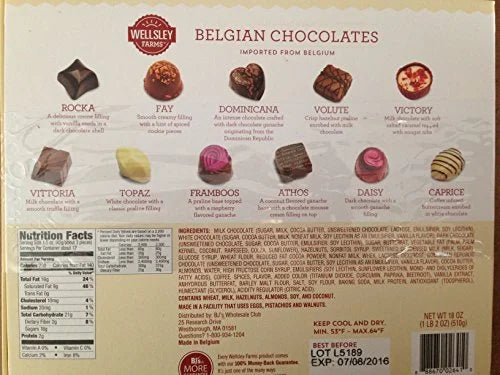 Belgian Chocolates T3150