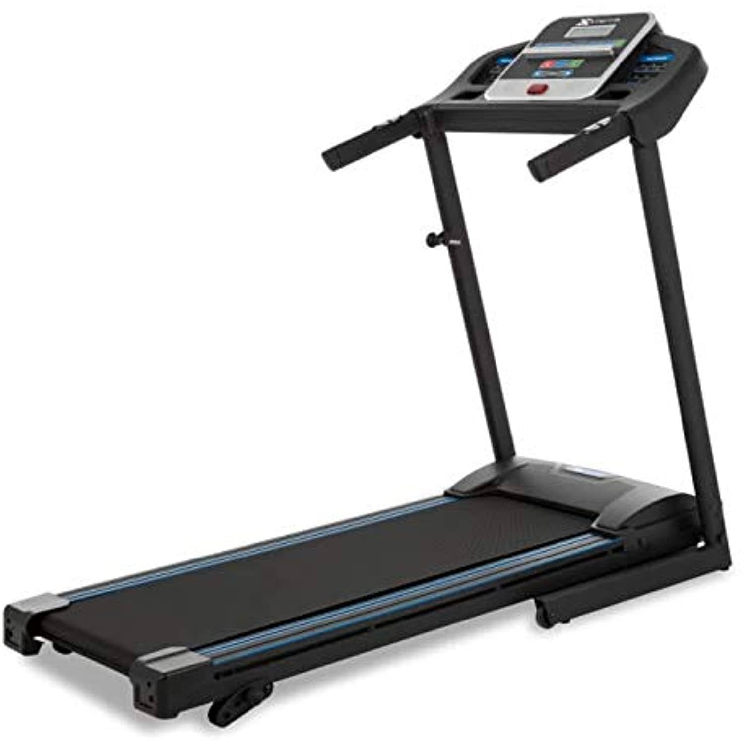 Folding Treadmill Black O91258