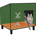 Heated Outdoor Cat House 20x16x20 in G4471