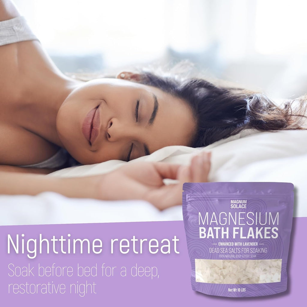 Magnesium Bath Flakes - Dead Sea Salt – 3 Pound Y1749