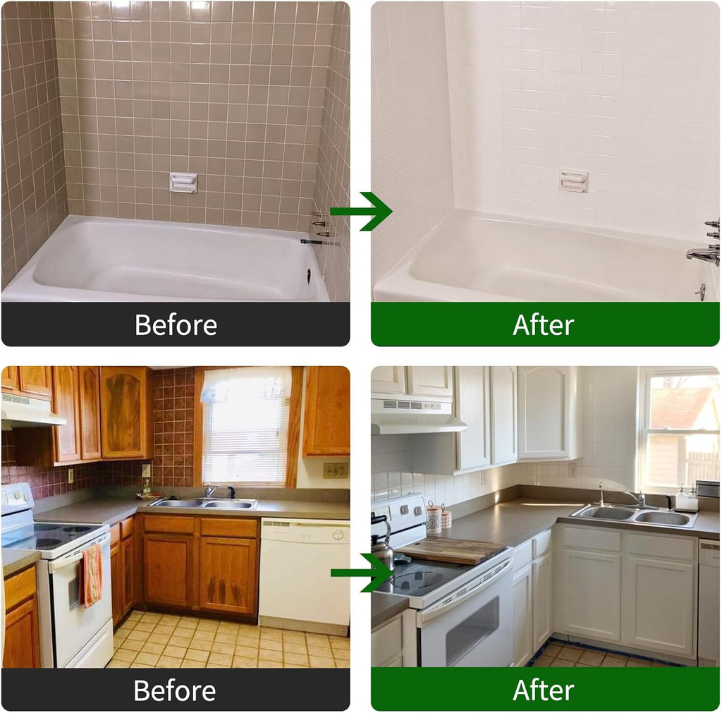 White 35 oz Tub and Tile Refinishing Kit Z263747