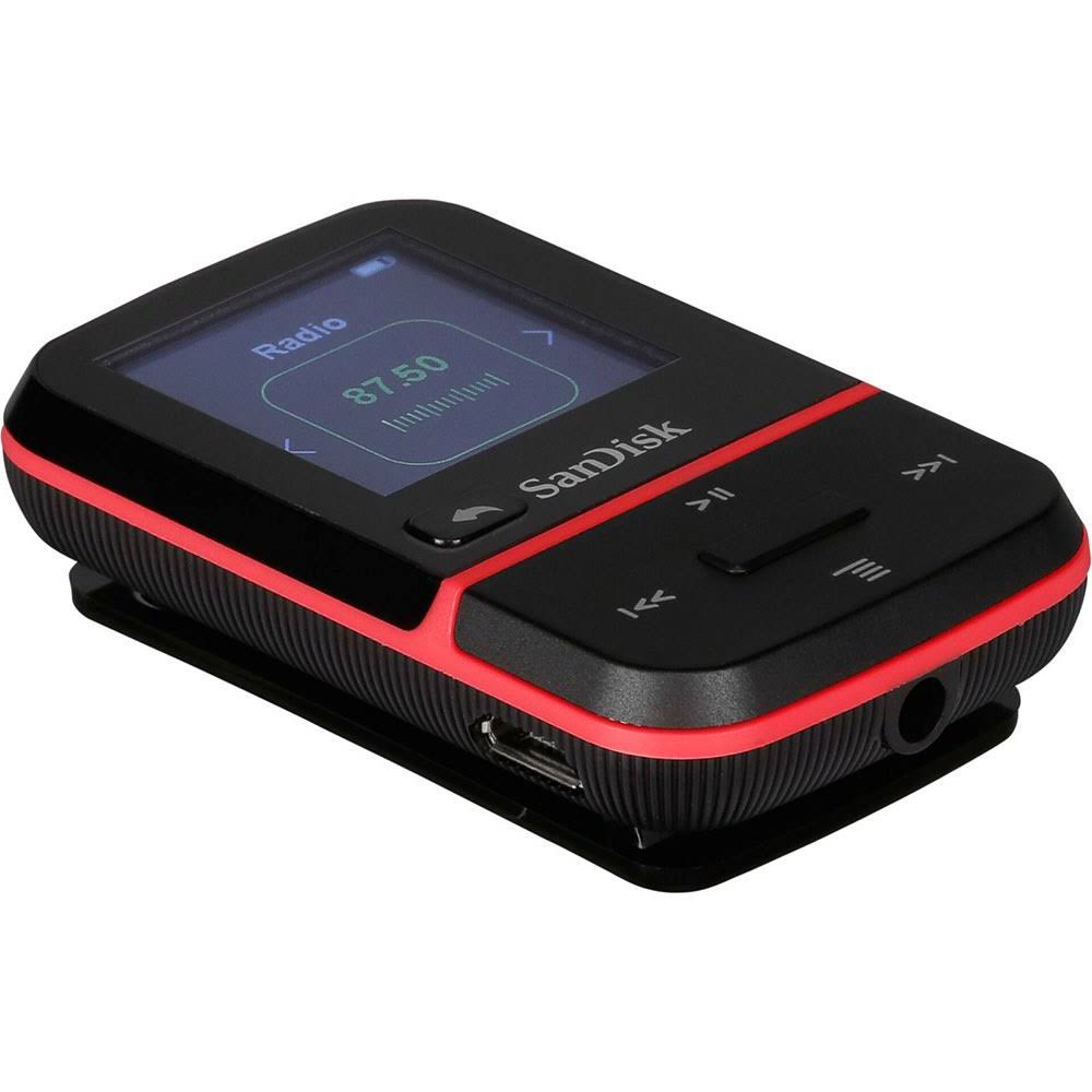32GB Red SanDisk Clip Sport Go Q528615
