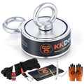 1200 lbs Pulling Force 3 inch Neodymium Fishing Magnet Kit Y4606