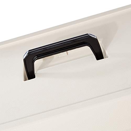 2-Door Top-Load Hard-Sided Pet Carrier, Gray & Blue, 22.8 x 15.0 x 13.0 inches Y166