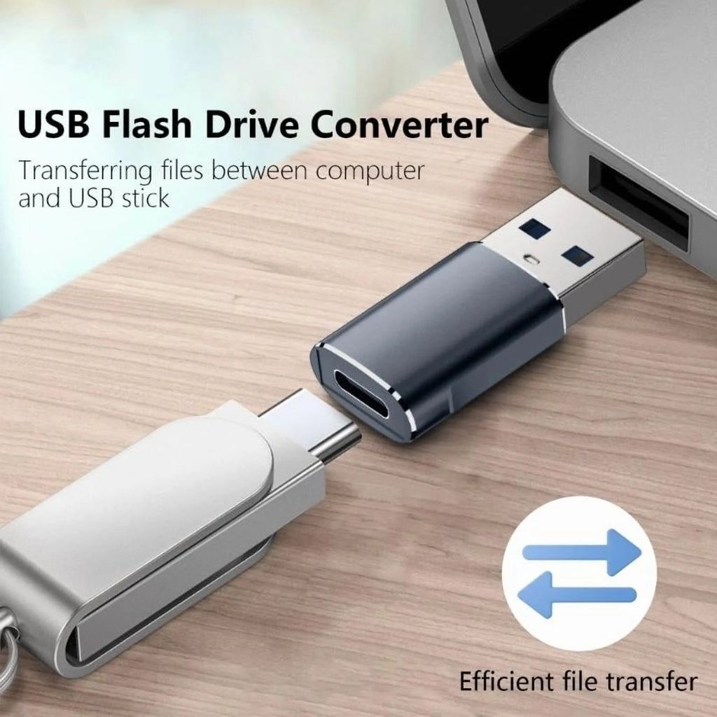 USB C Female to USB A Male Cable Adapter J594082