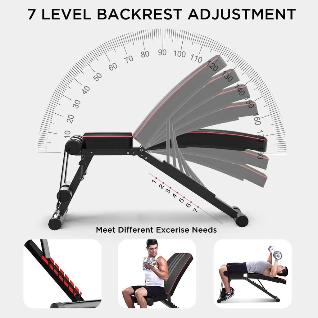 Folding Adjustable Weight Bench N5552