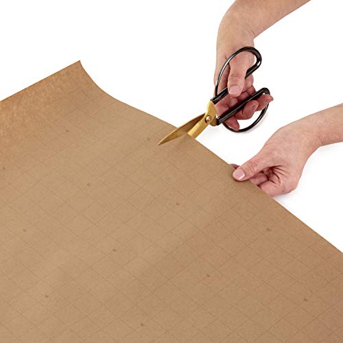 Christmas Wrapping Paper Bundle, Kraft, Pack of 4, 88 sq. ft. ttl E6584