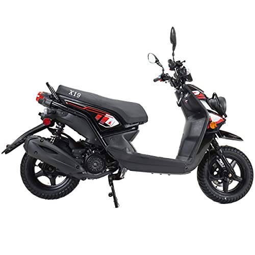 150cc Gas Moped with 12" Aluminum Wheels X497