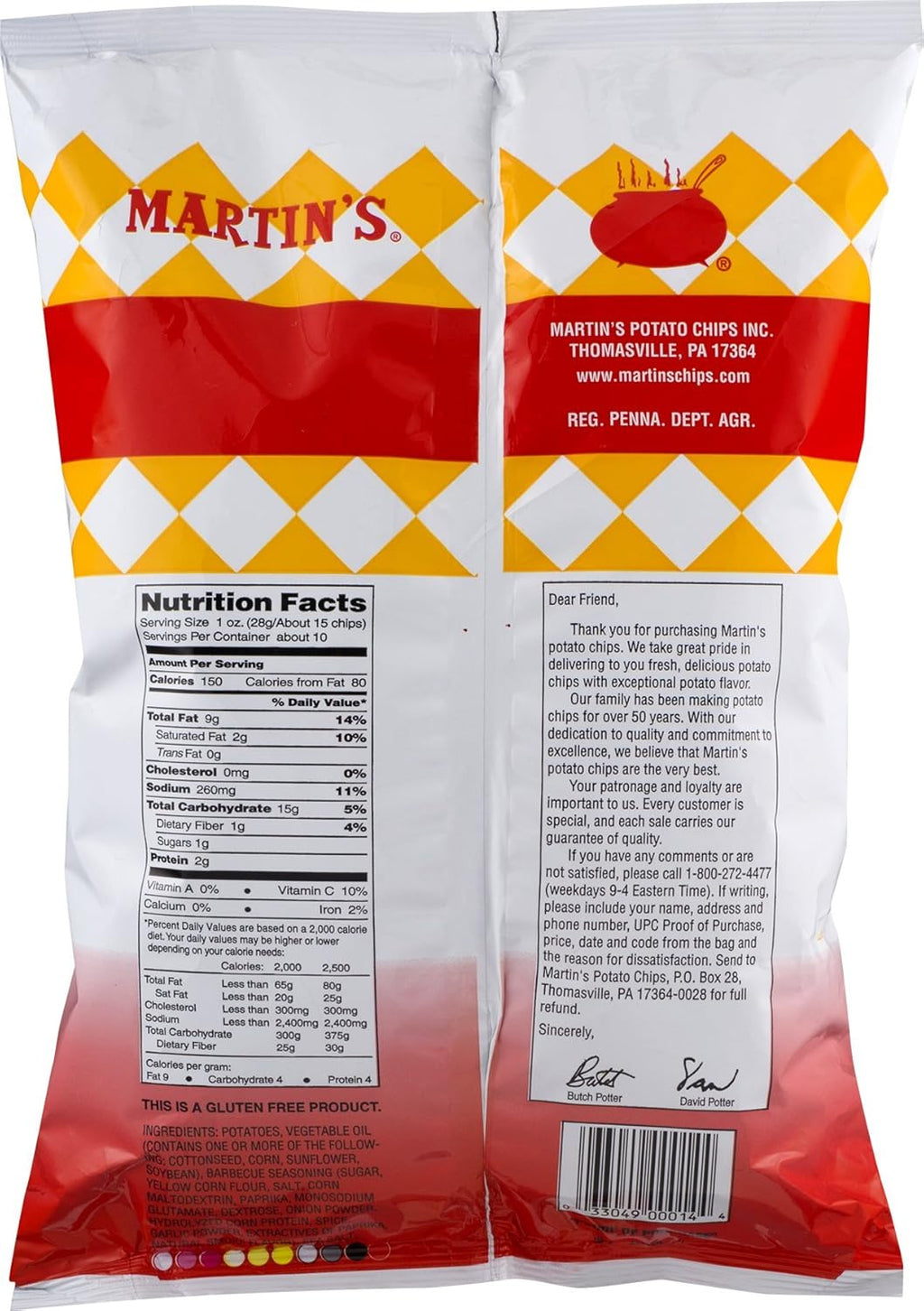 Waffle Potato Chips 8.5 Ounces (3 Bags) J8370