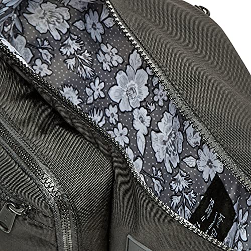 Black Recycled Sling Backpack Q53211
