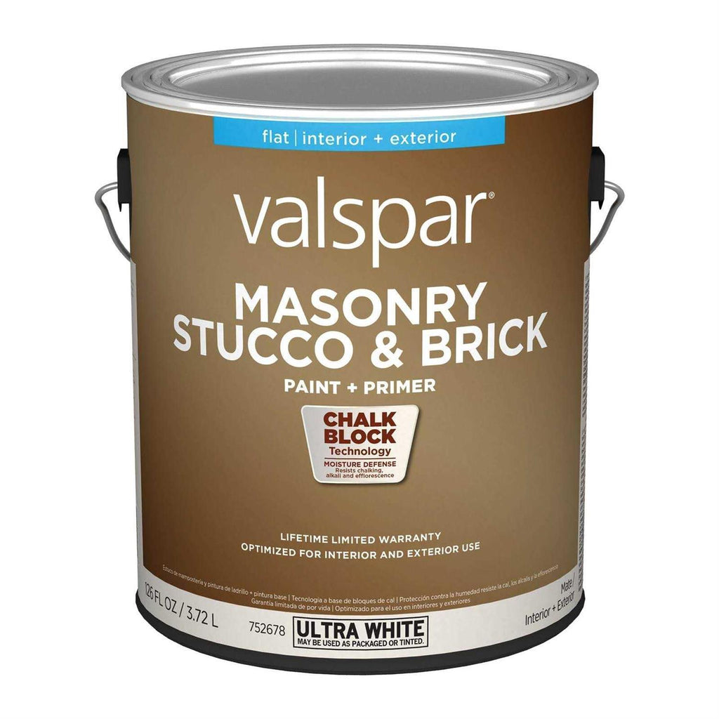 Masonry Stucco & Brick Flat Tintable Interior/Exterior Paint N2804