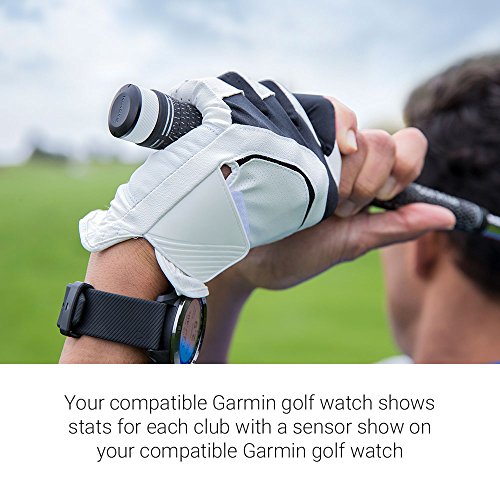 Golf Smartwatch with 1.3" Color Touchscreen and Scratch-Resistant Ceramic Bezel K577304