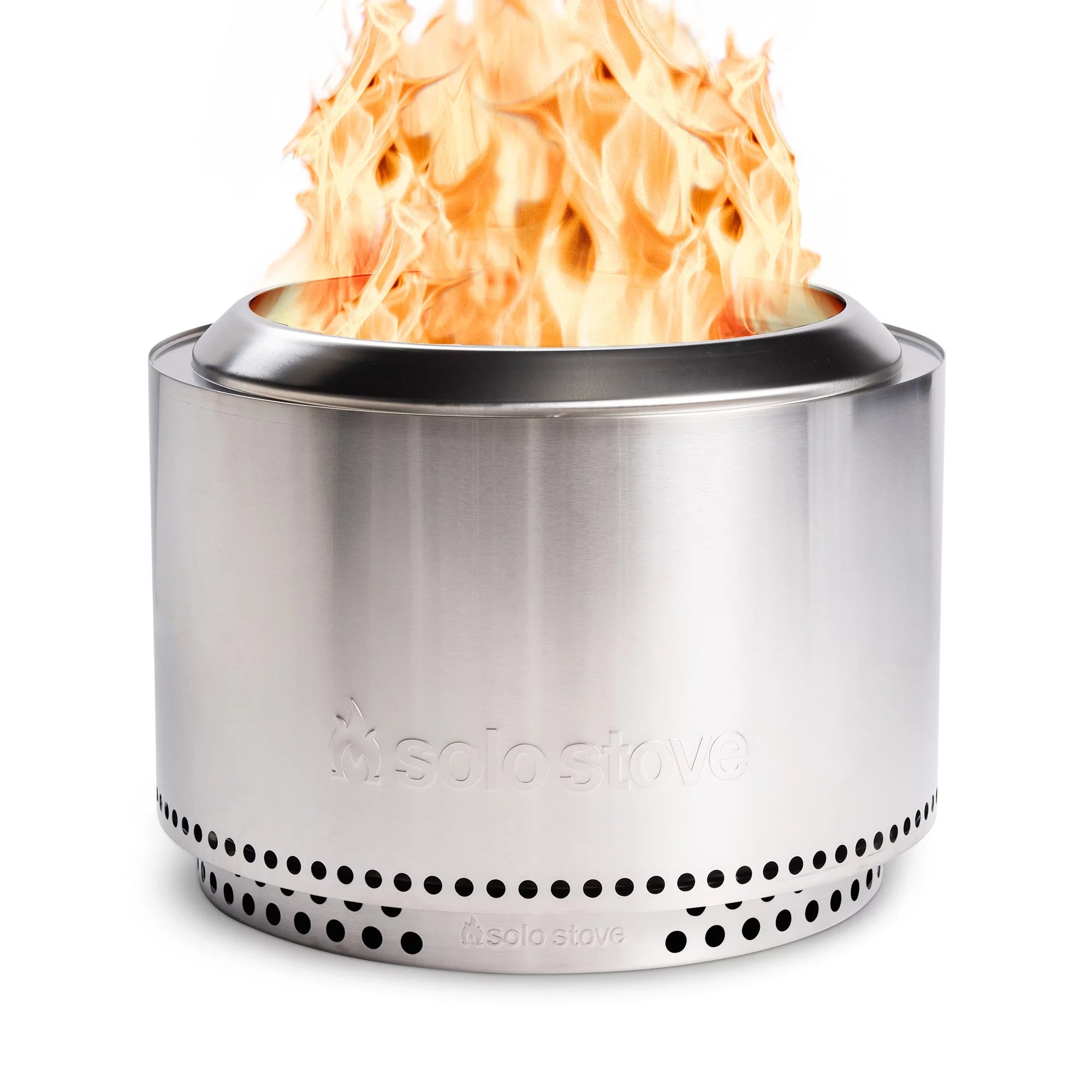 27" Smokeless Fire Pit + Stand, 304 Stainless Steel O81810