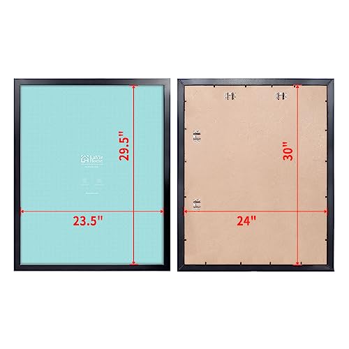22 x 28 Black Poster Frame 2 Packs F1859