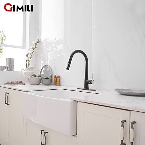 Brushed Nickel Touchless Kitchen Faucet with Pull Down Sprayer D6826