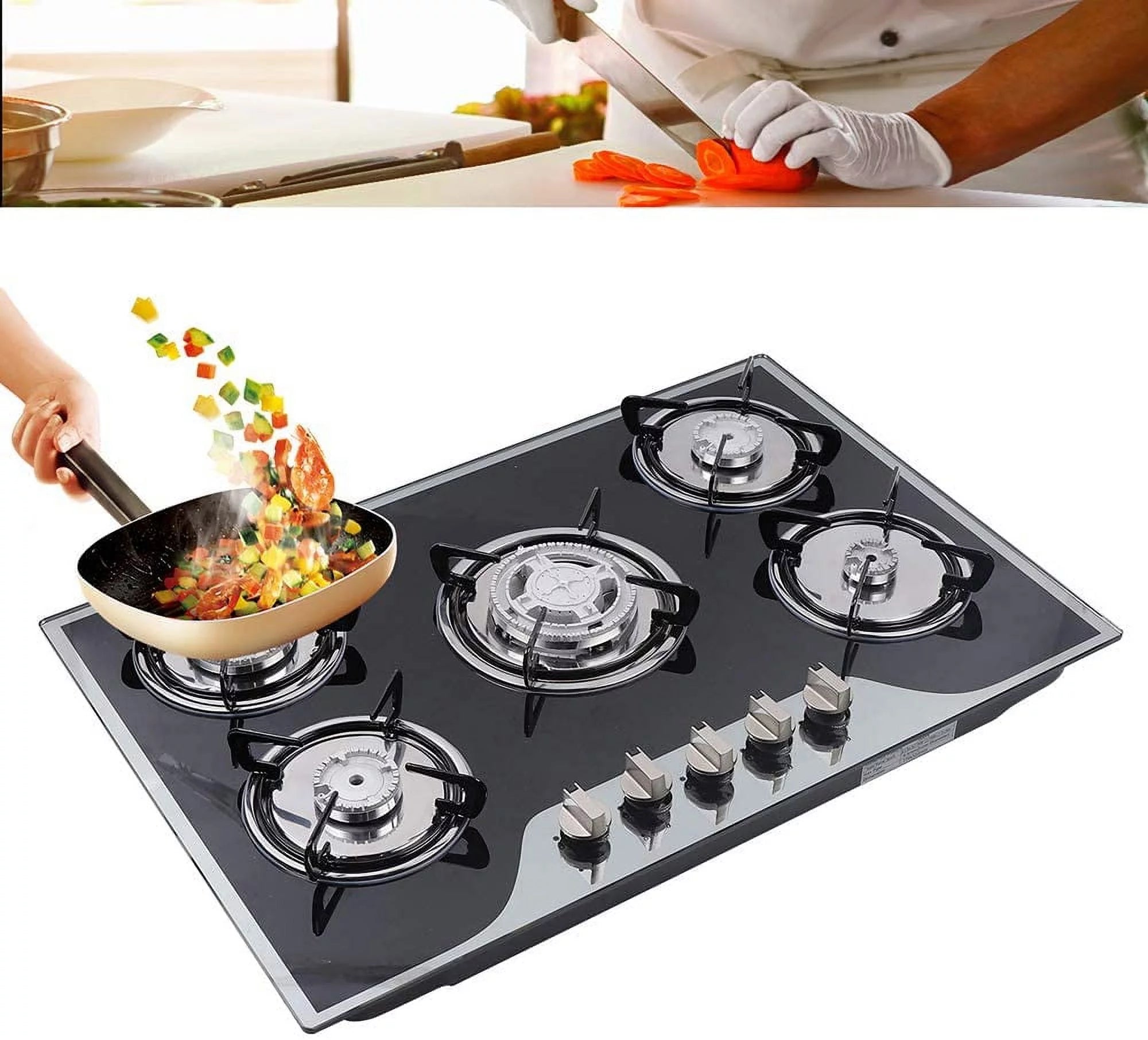 5 Gas Hobs Built-in Cooker Q966313
