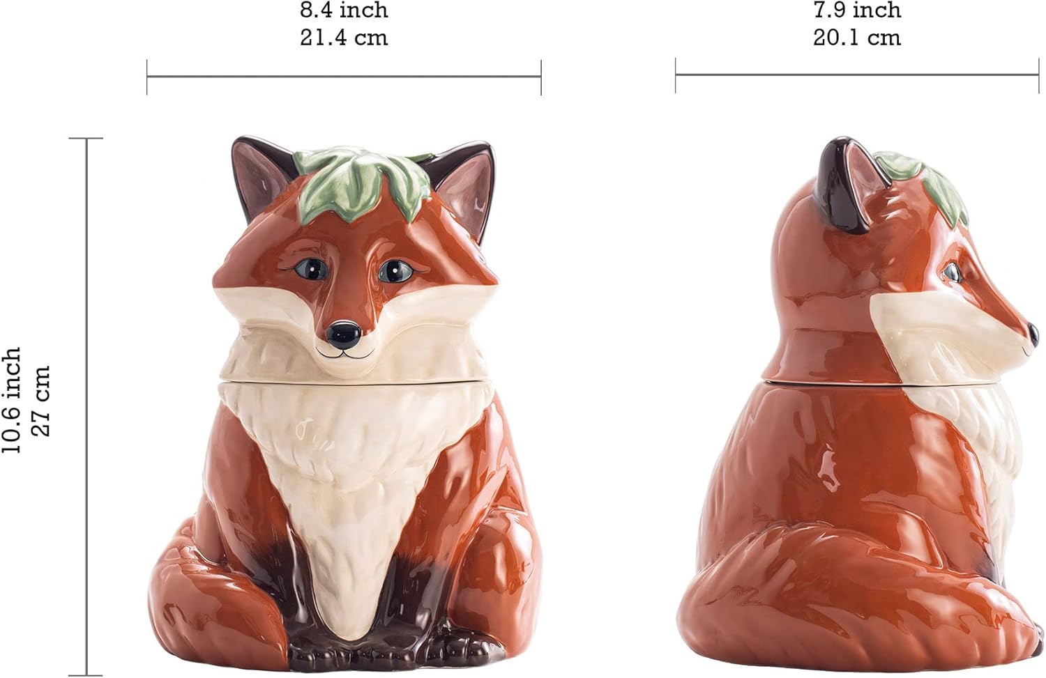 10.6 inch Air Tight Ceramic Cookie Jar H146215