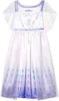 Disney Girls' Frozen 2 Fantasy Gown Nightgown, 8 W64418