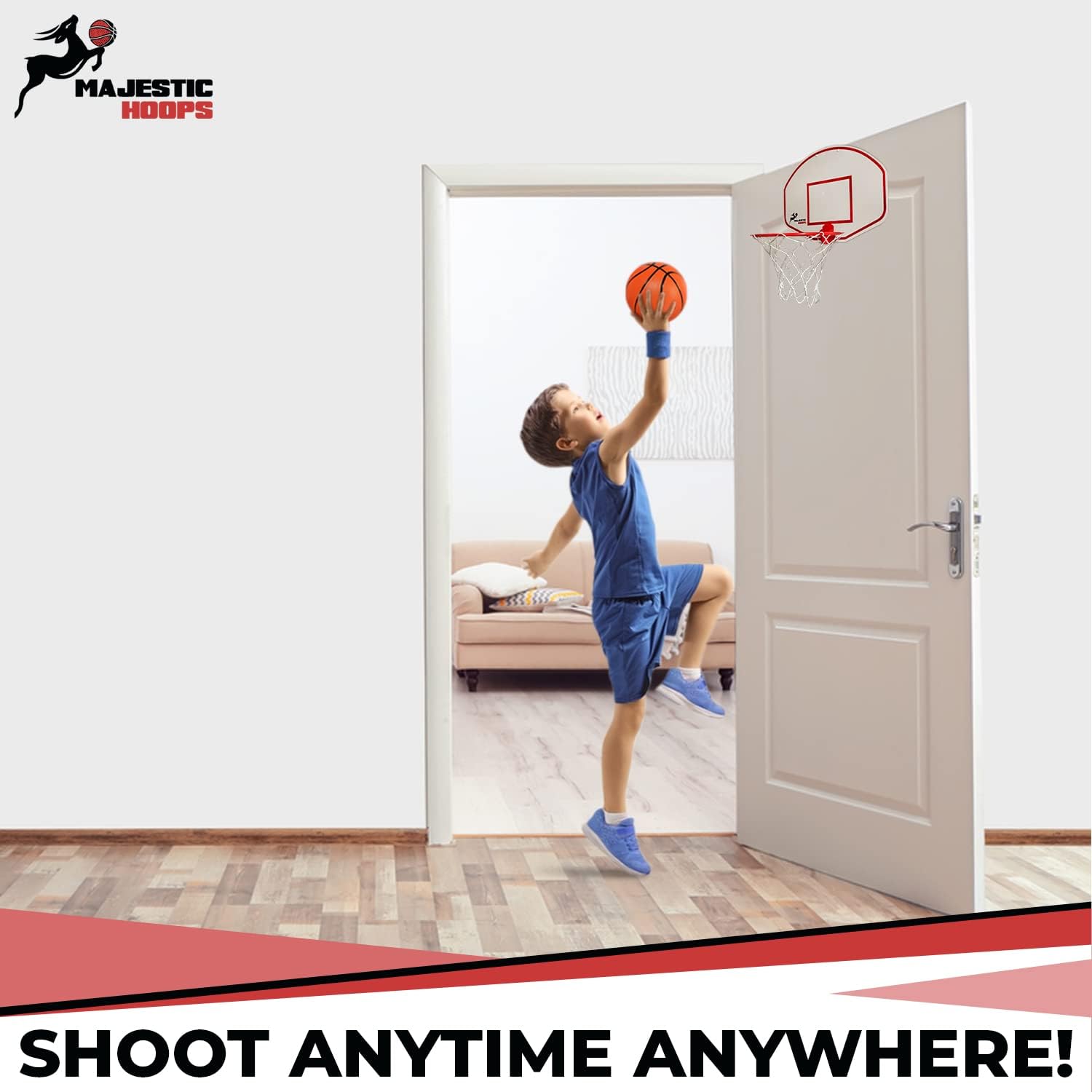 Mini Basketball Hoop with Ball and Pump U942181