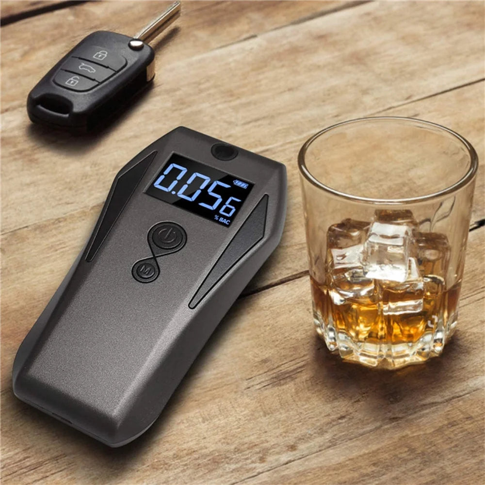 Portable Breath Alcohol Tester with 10 Mouthpieces A206