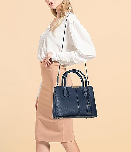 Women's Top-handle Cross Body Handbag Leather Tote Bag U1913
