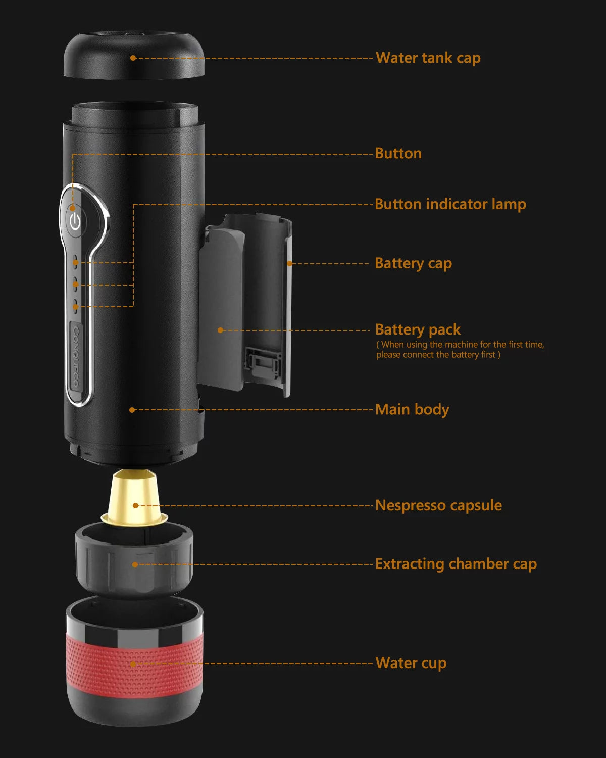 Portable Espresso Maker J5699