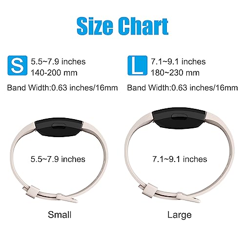 3 Pack Adjustable Soft Silicone Replacement Bands O3723